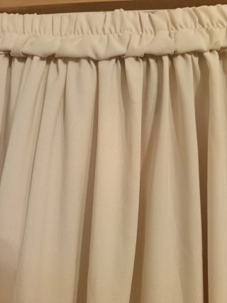 Preciosa falda larga beige talla única