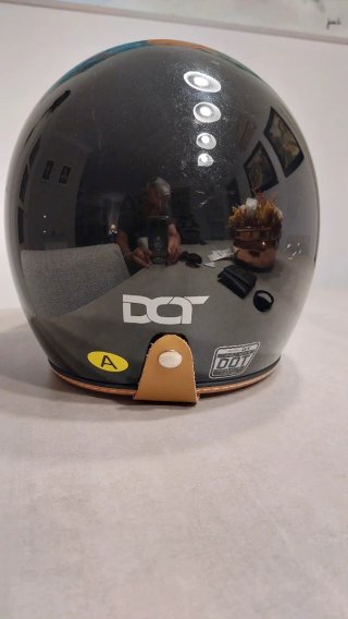 Casco Moto Jet Negro con Visera