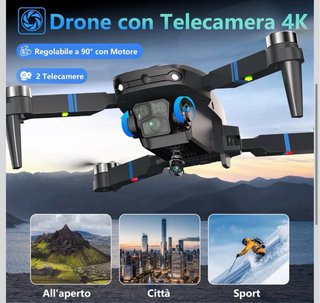 Drone 4K con Schermo LCD FPV