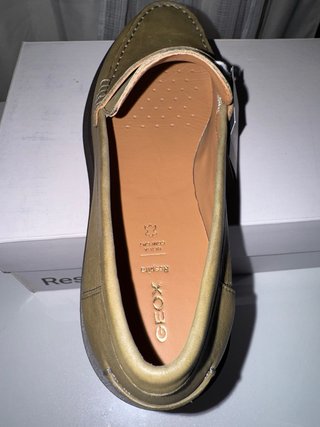 Mocasines verdes mujer