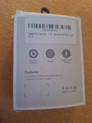 Funda AirPods Pro Oro y Blanco