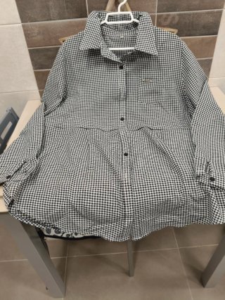 Camisa cuadros Vichy talla L/ nueva