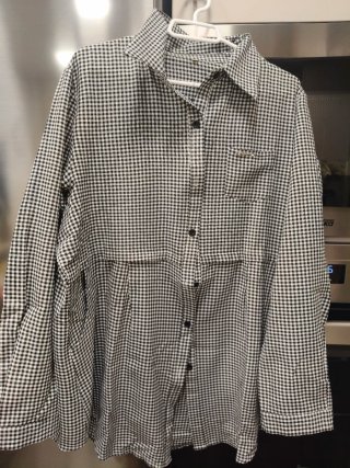 Camisa cuadros Vichy talla L/ nueva