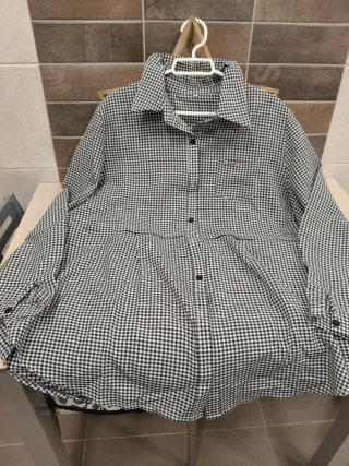 Camisa cuadros Vichy talla L/ nueva