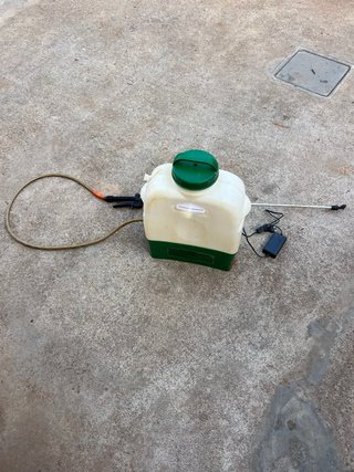 Pulverizador eléctrico 12V RIBIMEX PILA 16 litros