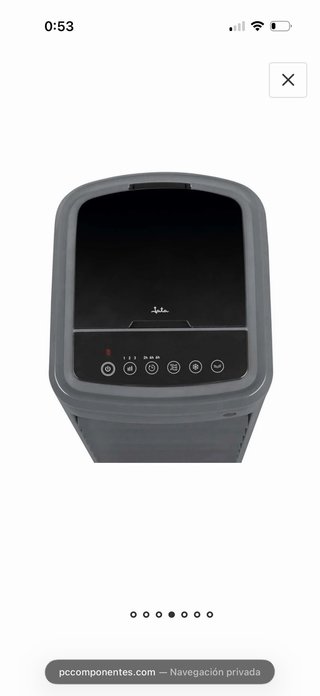 Jata JVAC2002 Climatizador Evaporativo Portátil