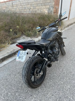 Yamaha MT07 2023 A2 - Full Black