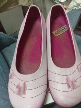 Manoletinas BEST Talla 38 Rosas