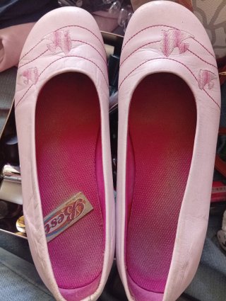 Manoletinas BEST Talla 38 Rosas