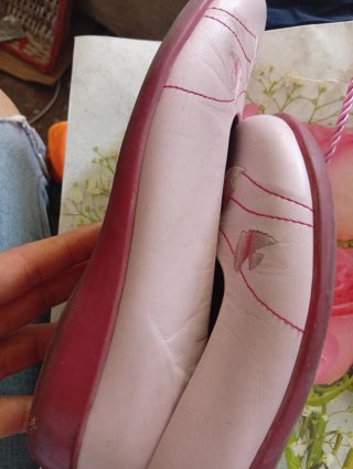 Manoletinas BEST Talla 38 Rosas