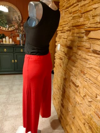 Pantalón Rojo Licra Talla M