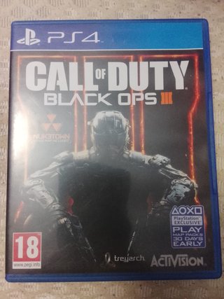Call of Duty Black Ops III PS4