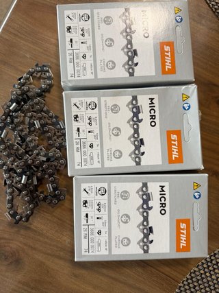 3 Cadenas Stihl 325 74 eslabones espada 45cm