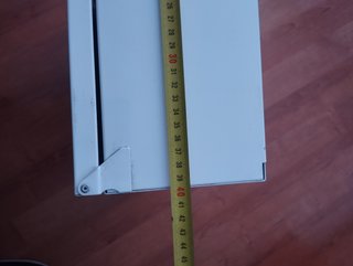 Botiquín blanco cerradura y llaves (armario chapa)