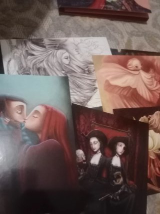 Mots d'amour: Set de 20 Tarjetas de Lujo