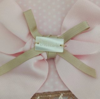 Copripasto Mico's per passeggino rosa