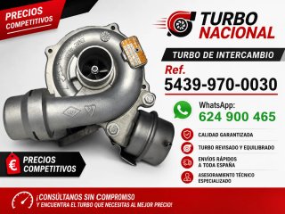 Turbo de Intercambio Nacional 5439-970-0030