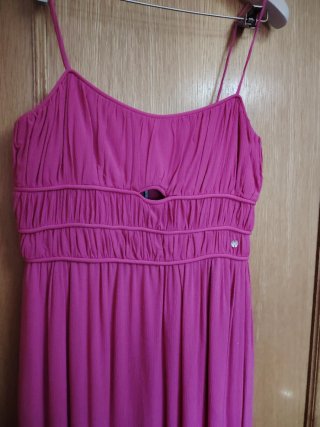 Vestido lPedro del Hierro rosa largo nuevo