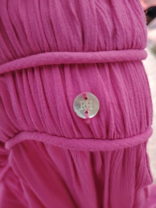 Vestido lPedro del Hierro rosa largo nuevo