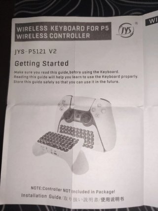 Mini Teclado Inalámbrico mando Play5