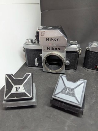 Waist level finder Nikon F & F2 pozzetto