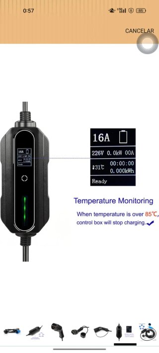 Cargador para coche eléctrico