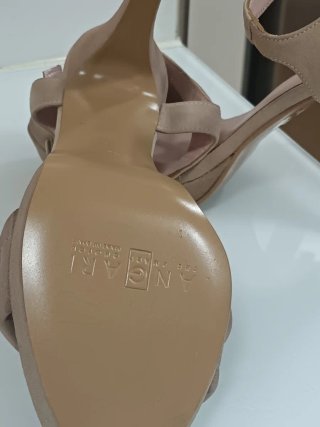 Sandalias Angari Choice Beige Tacon
