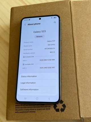 Samsung S23 5G 128GB Verde