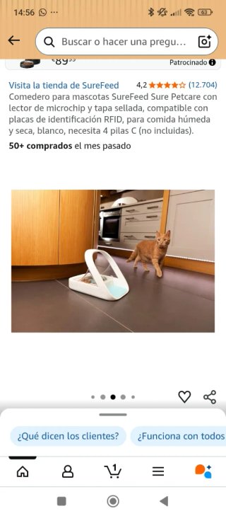 Comedero SureFeed con Lector RFID