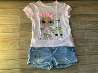 Conjunto Camiseta y Shorts Niña LOL Surprise