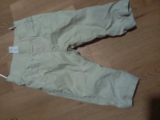 Pantalón para bebé color beige