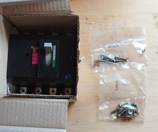 Merlin Gerin C161H Interruptor trifásica 400V 160A