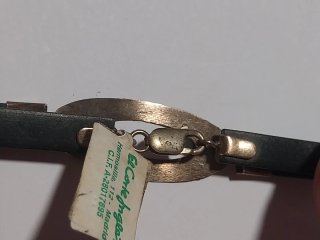 Pulsera Plata y Cuero