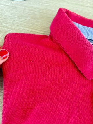 Polo Tommy Hilfiger Rojo Talla XL