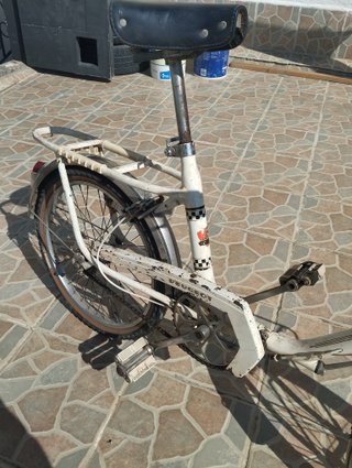 Bicicleta Peugeot Antigua Plegable