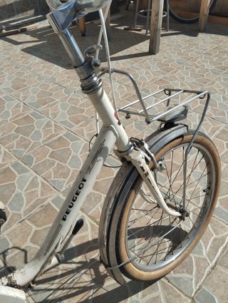 Bicicleta Peugeot Antigua Plegable
