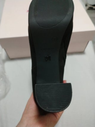 Botines MARIAMARE negros tacón plataforma