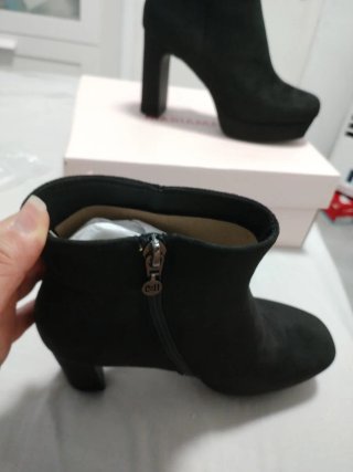 Botines MARIAMARE negros tacón plataforma