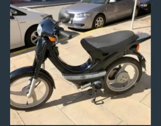 Vespa Vespino Negra