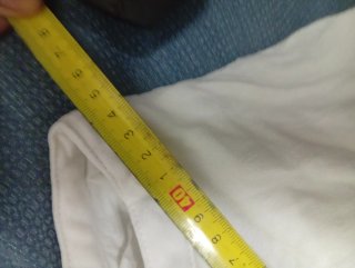 Top blanco estilo tank top talla única