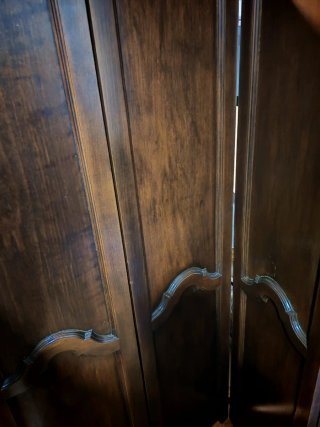 Biombo Madera Maciza Alta Ebanistería 4 Hojas
