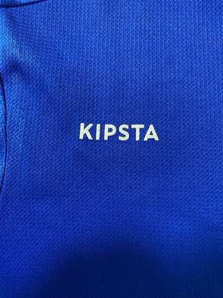 Maglietta Kipsta blu maniche corte