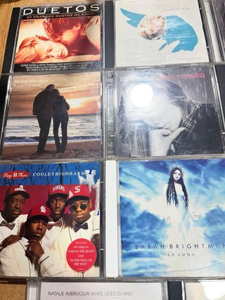 Lote 15 CDs Música Variada Pop Rock Romántico
