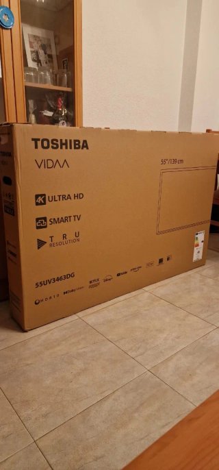 TV Toshiba 55 4K Smart TV VIDAA