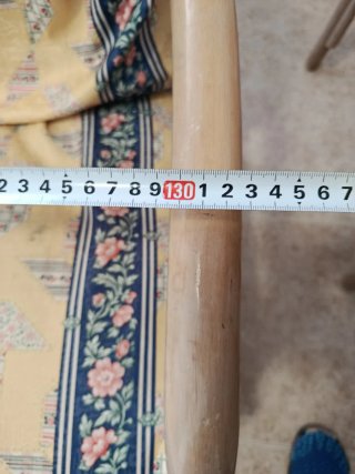 Sofá de bambú con funda de tela