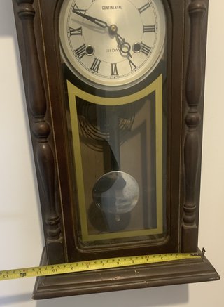 Orologio a Pendolo Vintage Continental