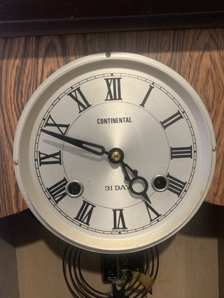 Orologio a Pendolo Vintage Continental