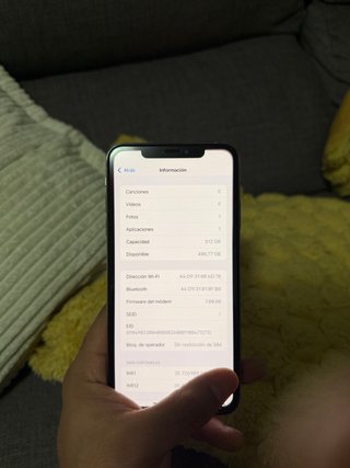 iPhone XS Max 512GB Blanco