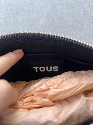 Bolso fiesta Tous strass con etiquetas