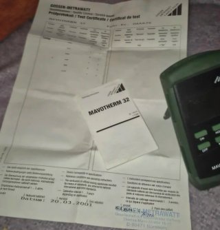 MAVOTHERM 32 calibrador de temperatura